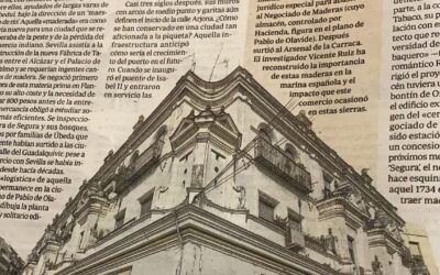 1734, cuando el río trajo madera
